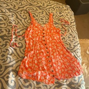 🍊 AE orange mini dress